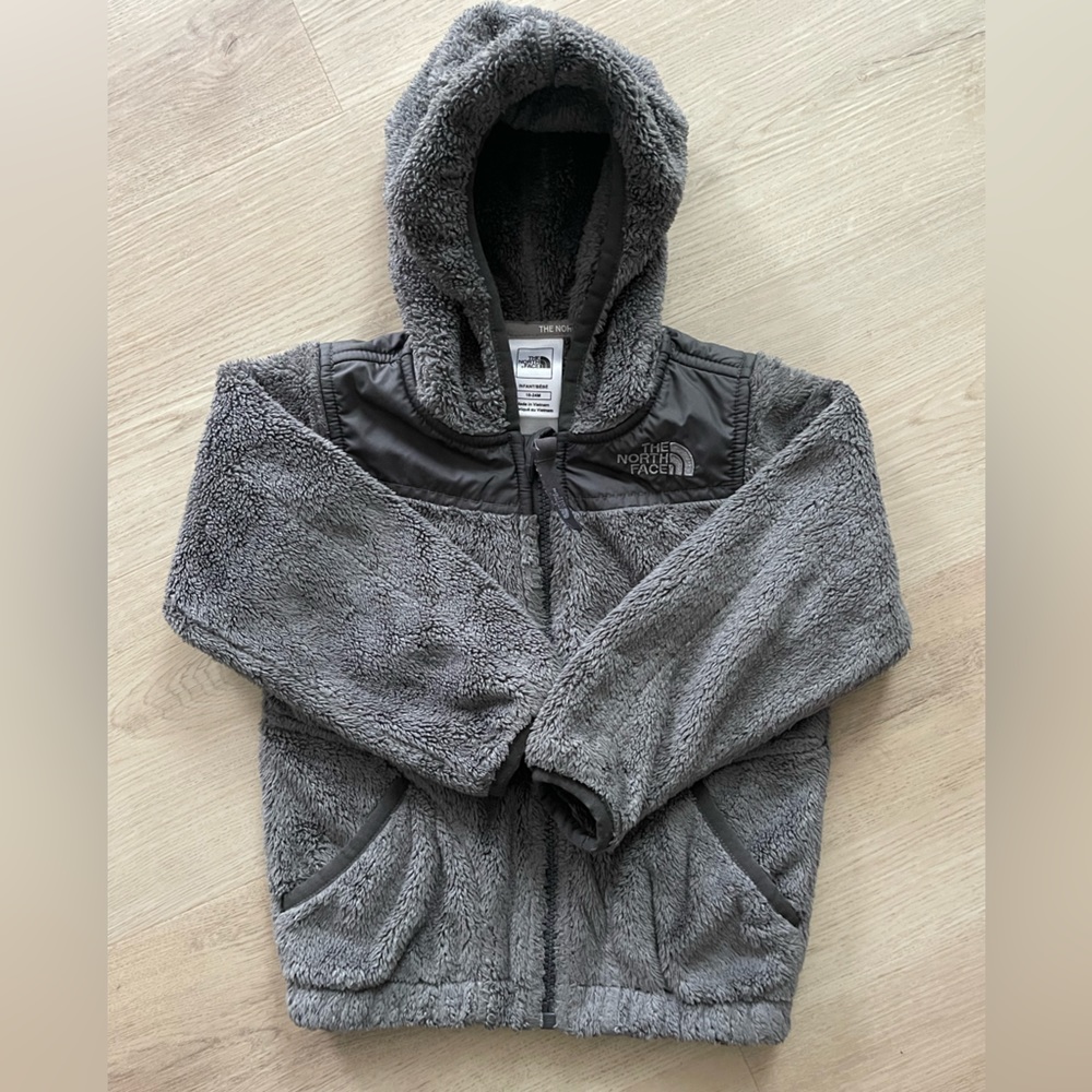 18-24 month Northface zip up hoodie